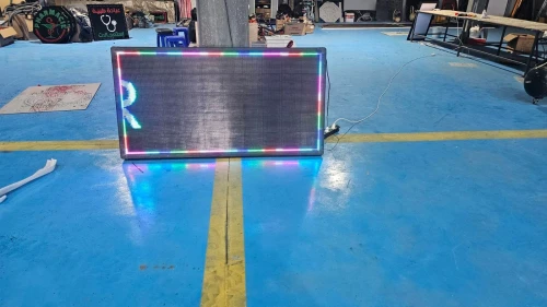 Panneau journal led algerie mono couleur programmable