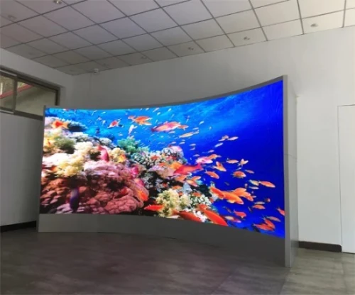 Curved écran LED P2.5 indoor flexible