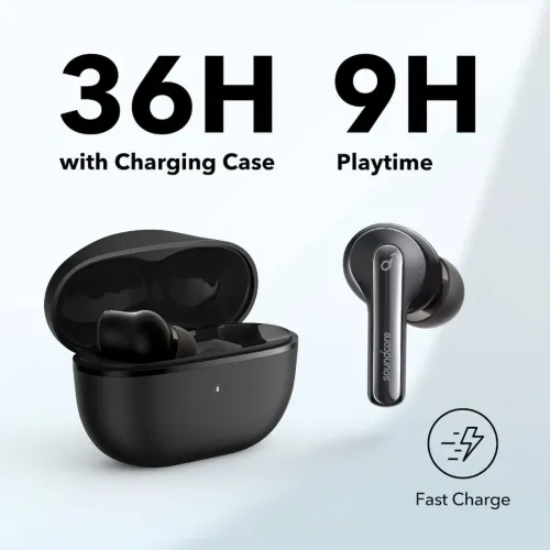 Soundcore Anker P3i écouteurs Bluetooth sans fil, réduction du bruit actif hybride, 4 microphones