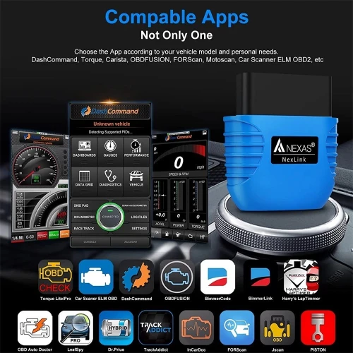 NEXAS NexLink Auto-moto Scanner MultiMarque
