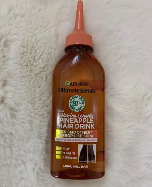 Garnier Ultimate Blends Hair Drink / سائل غارنييه الفوري لتنعيم وترميم الشعر