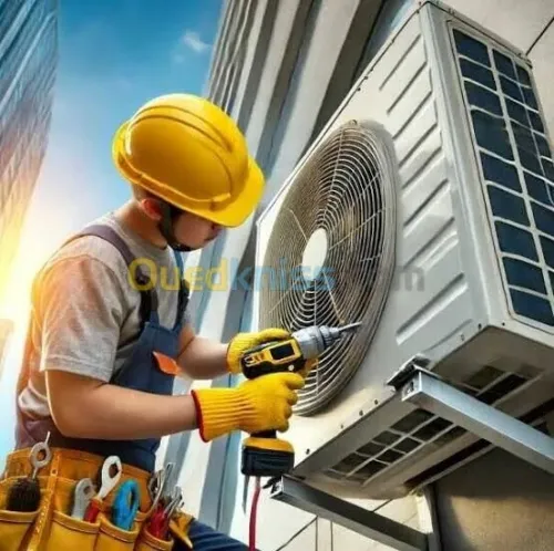 تصليح مكيفات الهواء وأجهزة التبريد  Réparation Climatisation & Froid