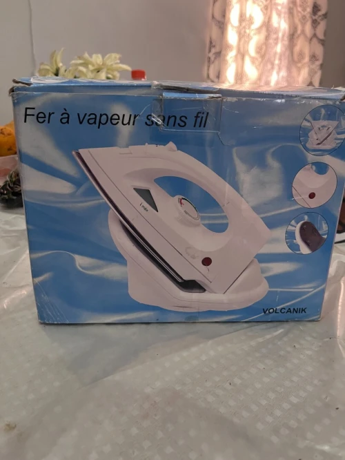 Fer à repasser vapeur sans fil Volcanik original importé de France