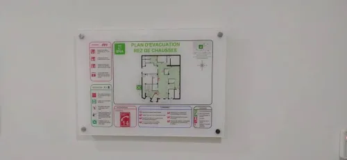 Plan d'évacuation et plan d'intervention incendie