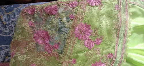 Kaftan vert mauve