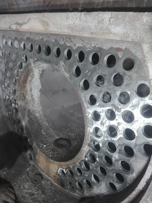 Maintenance et rénovation de chaudière industrielle