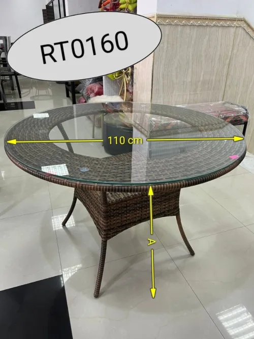 Pour les organisateurs de fêtes et d'événements Table Ronde FIFOU 1.10 m  لمنظمي الحفلات والمناسبات