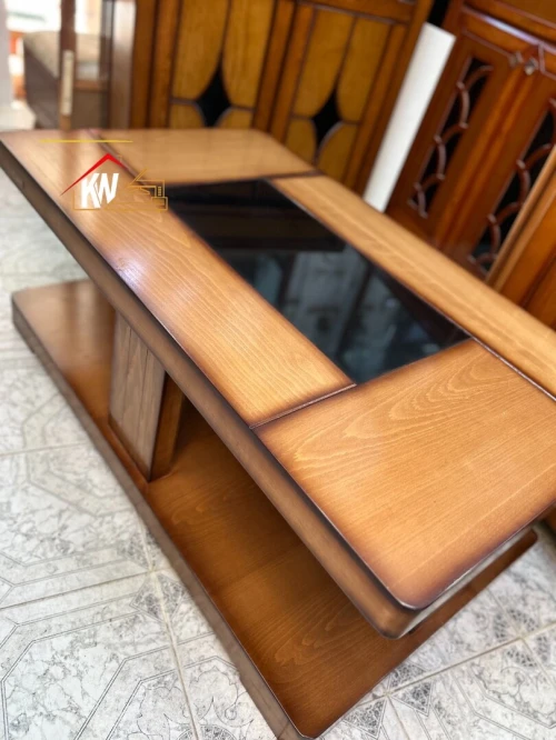 Table basse bois hêtre 