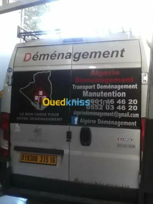 Transport déménagement tout destination