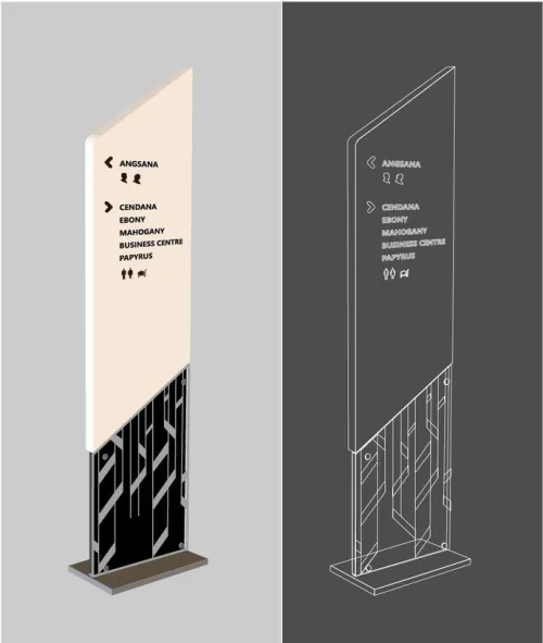 fabriquant d'enseignes lumineuses et panneaux publicitaires totem 