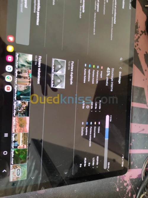 Samsung Tab S7 plus 256go 5g