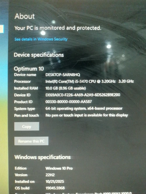 Pc + 2 screen + mouse + keyboard + headphones