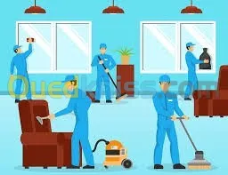 Entreprise de nettoyage cherche agent et femme de ménage شركة النظافة تبحث عن عمال وعاملات نظافة