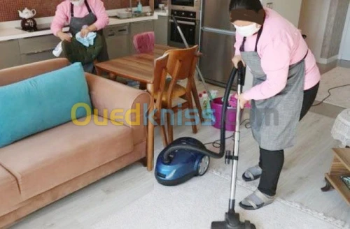 Femme de ménage / agent d'entretien pour particulier et société de nettoyage fin de chantier Alger