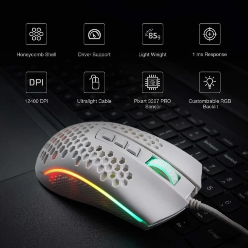 Redragon M808 Storm Wired Gaming Mouse