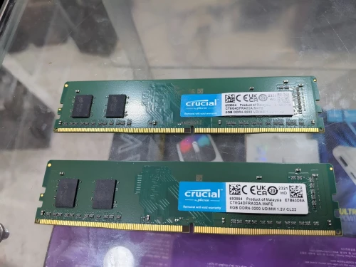 RAM CRUCIAL 8+8GB 3200MHZ