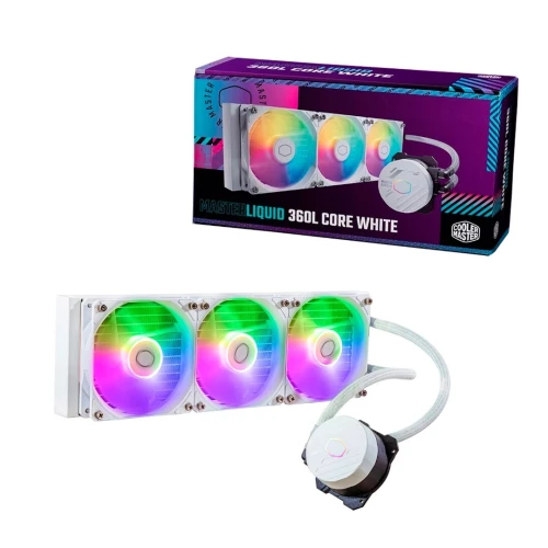 WATERCOOLER COOLERMASTER L360 CORE WHITE NEW
