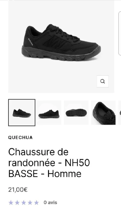 CHAUSSUR DE RANDONNÉE POUR HOMME 