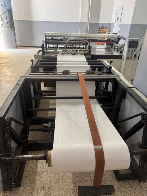 Vends ligne de production de sacs pp avec local