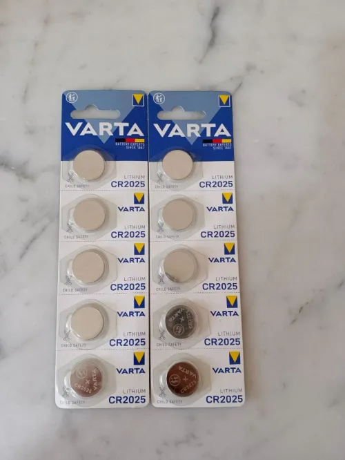 PILES LITHIUM VARTA CR 2025
