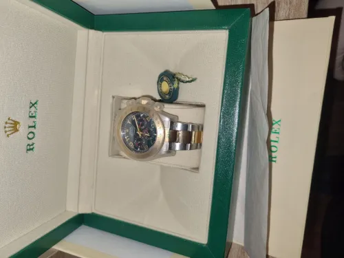 Rolex Dytona Gold Fond Blue 3185