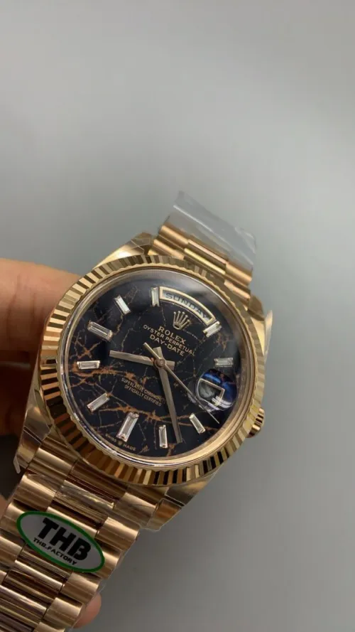 Montre Rolex DayDate Rose Gold (Clean / Clone)