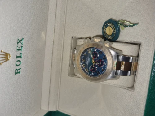Rolex Dytona Gold Fond Blue 3185