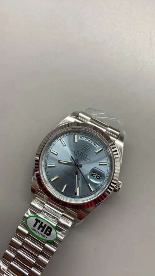 Montre Rolex DayDate blue (Clean / Clone)
