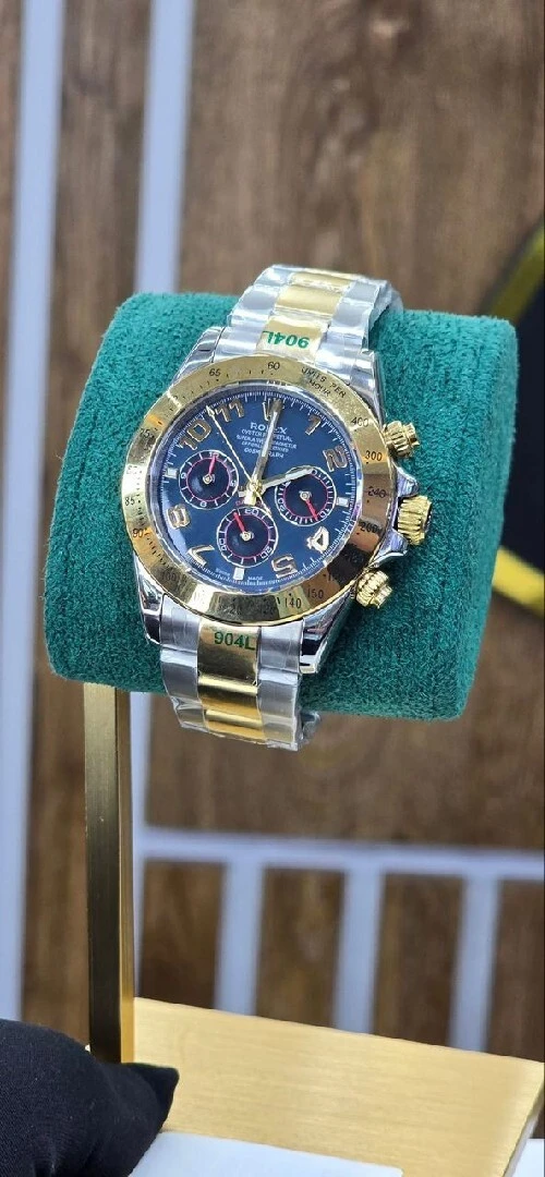 Rolex Dytona Gold Fond Blue 3185