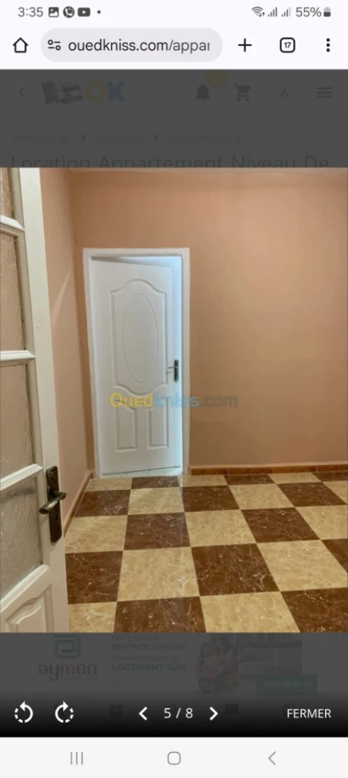 Location Appartement Alger Draria