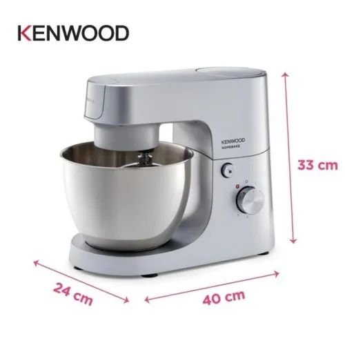 Kenwood Robot Pétrin Pâtissier 1400W 5 L 6 Vitesses Pulse HomeBake avec blender - 