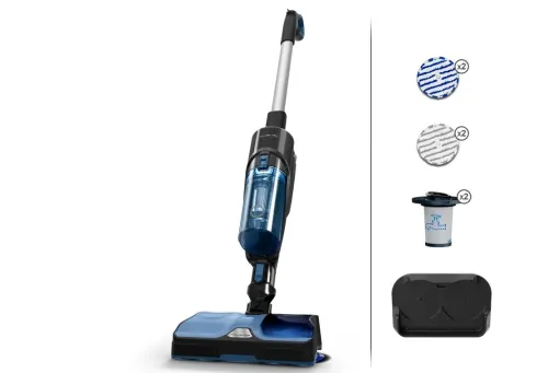 Rowenta Aspirateur balai LAVEUR 2EN1 SANS FIL X-COMBO GZ3039WO-60MIN AUTONOMIE- 215W
