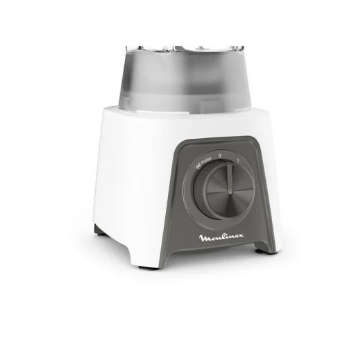 Moulinex Mixeur Blendeo 450w-1.5L+ HACHOIR + BROYEUR 3en1 - LM2C3110 - Blanc