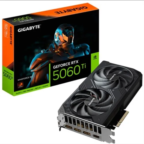 carte graphique Gigabyte NVIDIA GeForce RTX 5060ti WINDFORCE OC 8GB GDDR7 jamais utilisé
