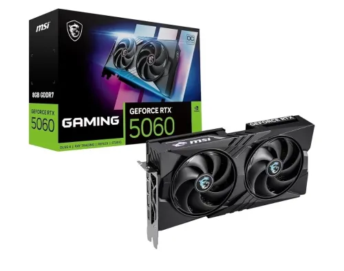 MSI GeForce RTX 5060 8G Gaming OC sous blister