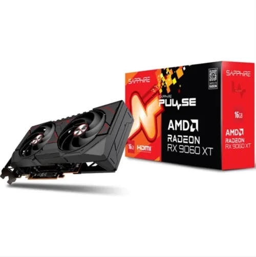 Sapphire Pulse AMD Radeon RX 9060 XT Gaming OC 16GB GDDR6 sous blister