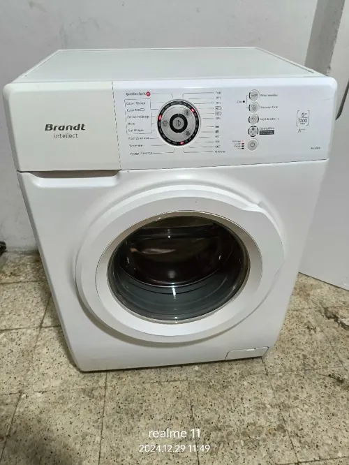 غسالة Brandt intellect 6kg نظيفة ربي يبارك