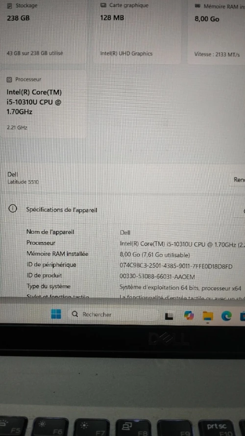 Dell latitude 5510