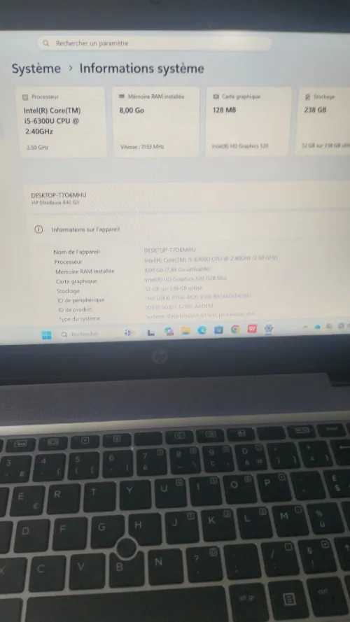 Hp elitebook 840 G3