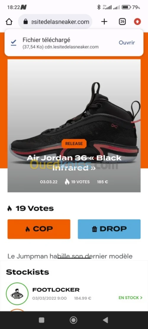 Air Jordane 36 