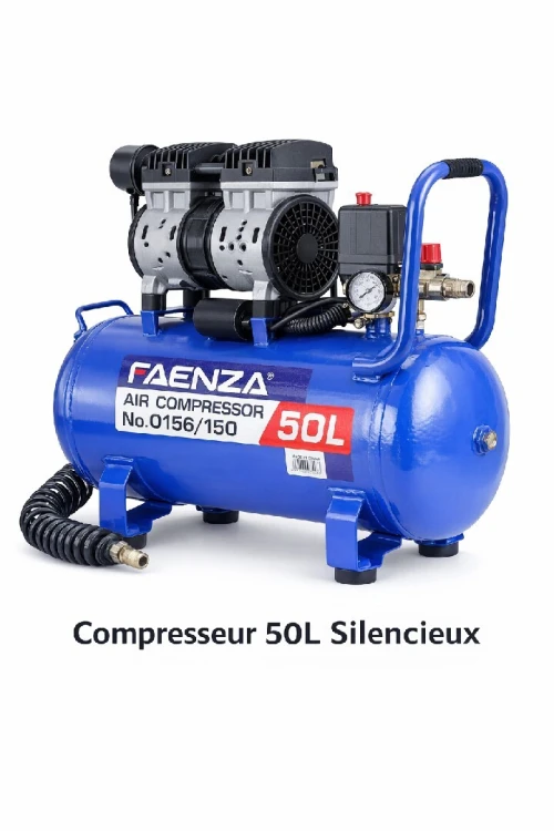 Compresseur 50L silencieux