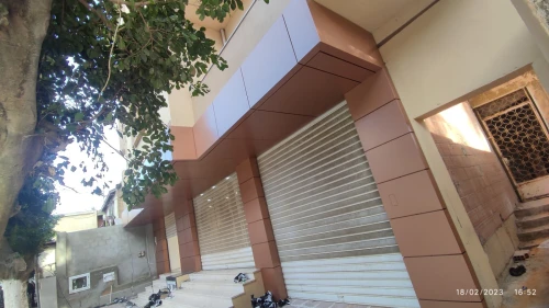 Facade Alucobond & Mur Rideau