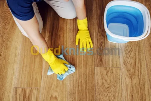 Femme de ménage / entreprise de nettoyage / société de nettoyage ponçage appartement fin de chantier