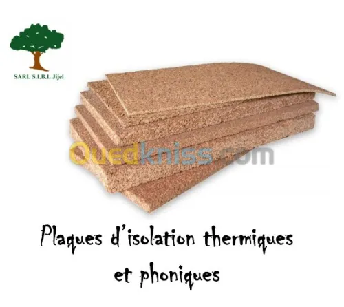 Plaques de liège Aggloméré