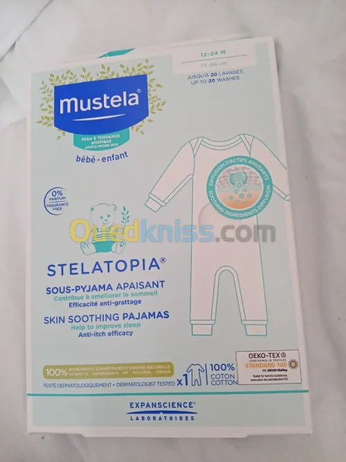 Mustela, sous pyjama apaisant