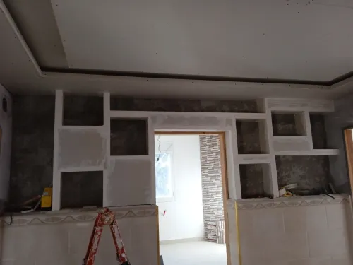 Peintue decoration ba13  بديل الخشب و بديل الرخام  faux plafond  demontable