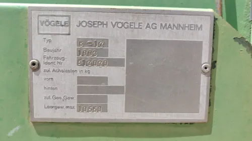 VOGELE 10550 1993