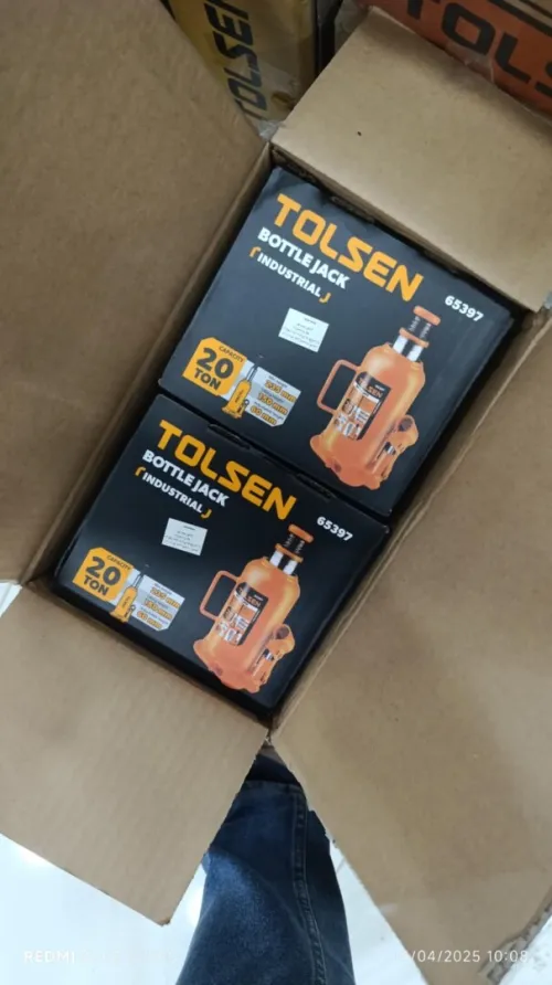 Cric bouteille 20ton tolsen