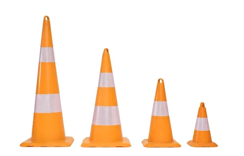 Cone de Signalisation  Orange Bleu Vert Jaune 