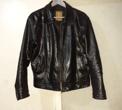 jaket cuir aviatrix L